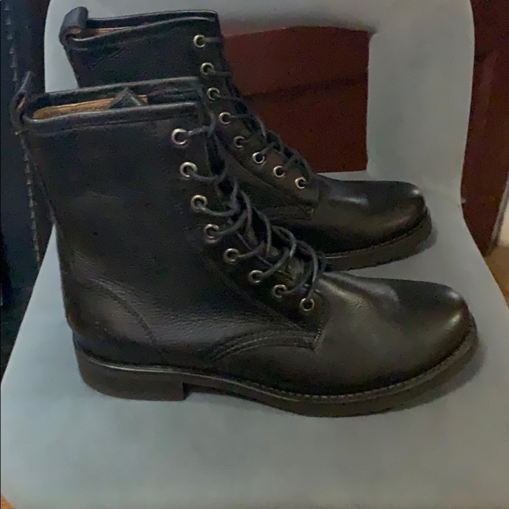 Black Combat Boots